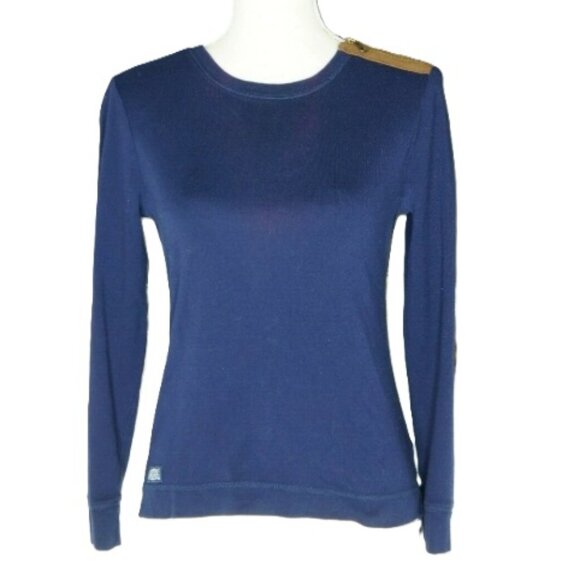 Ralph Lauren Long Sleeve Crew Neck With Suede Details - Picture 3 of 16